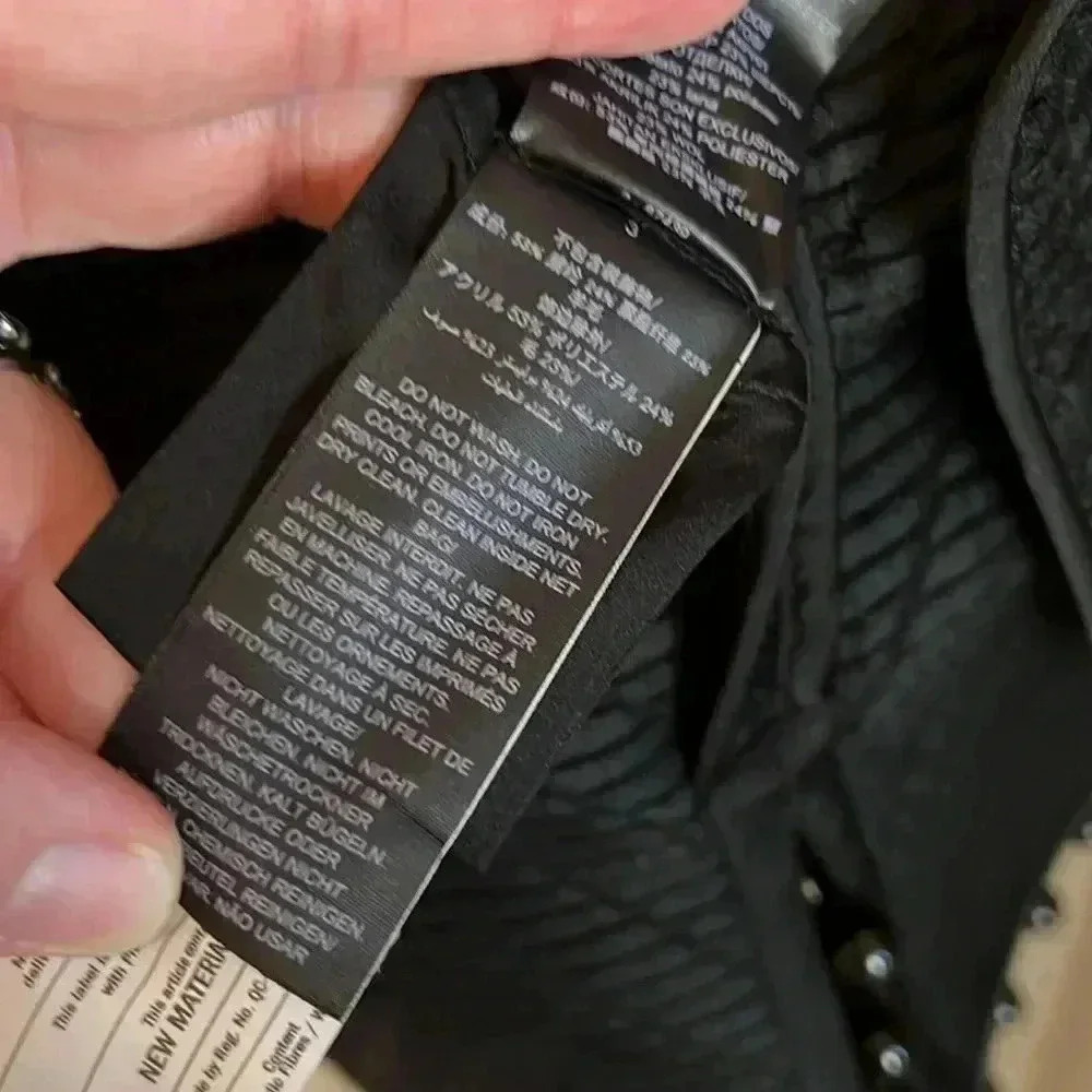 Tory Burch Beaded chevron-jacquard coat Size 10 - Picture 11 of 11